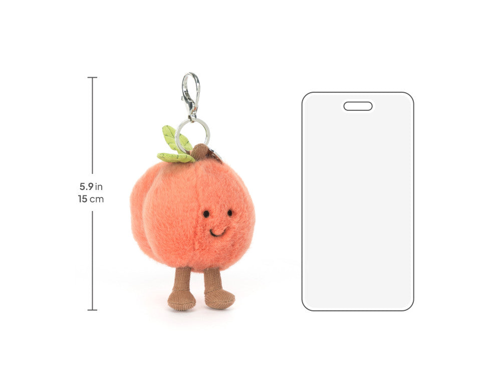 Amuseables Peach Bag Charm