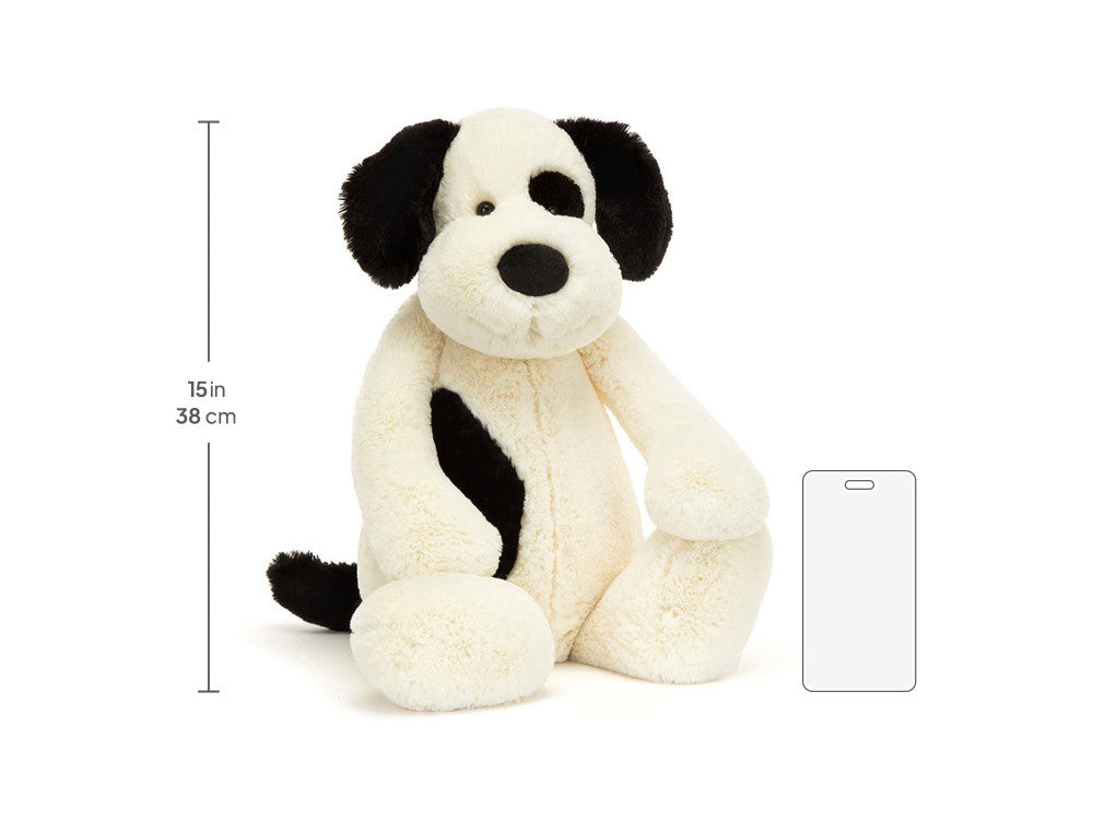 Bashful Black & Cream Puppy