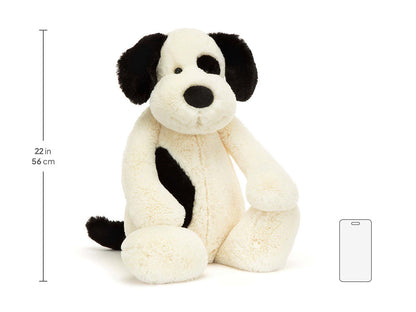 Bashful Black & Cream Puppy