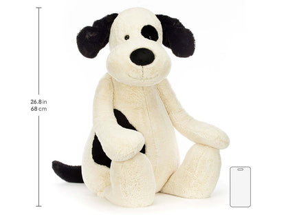 Bashful Black & Cream Puppy