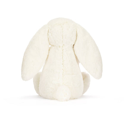 Cream Bunny with Rose
