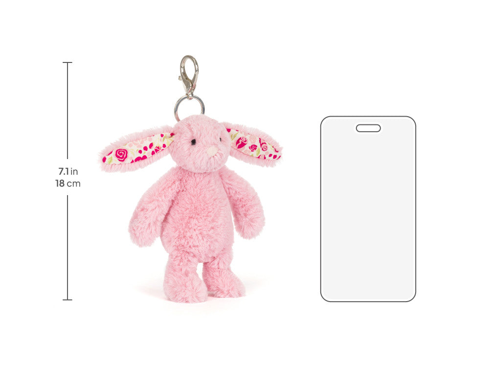 Blushkin Blossom Bunny Bag Charm