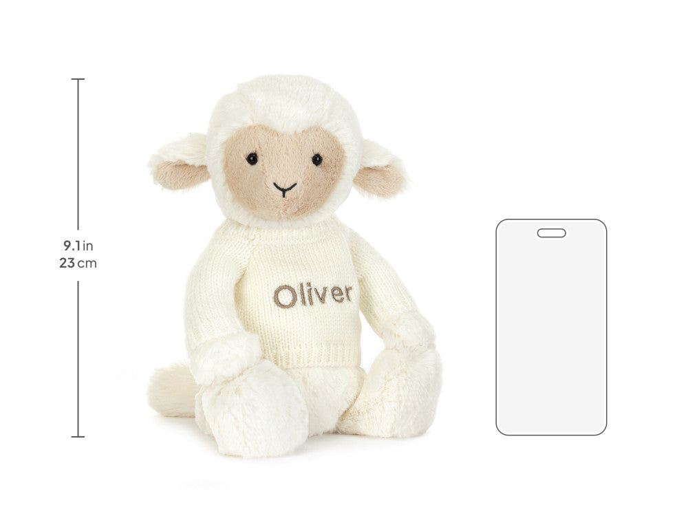 Skipson Lamb with Personalized Cream Jumper