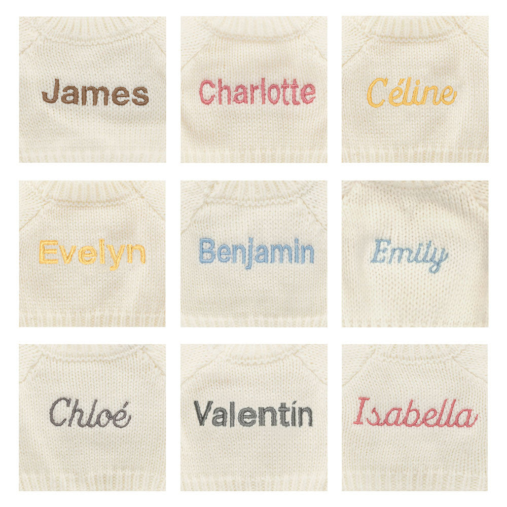 Bashful Luxe Bunny Luna with Personalized Cream Jumper