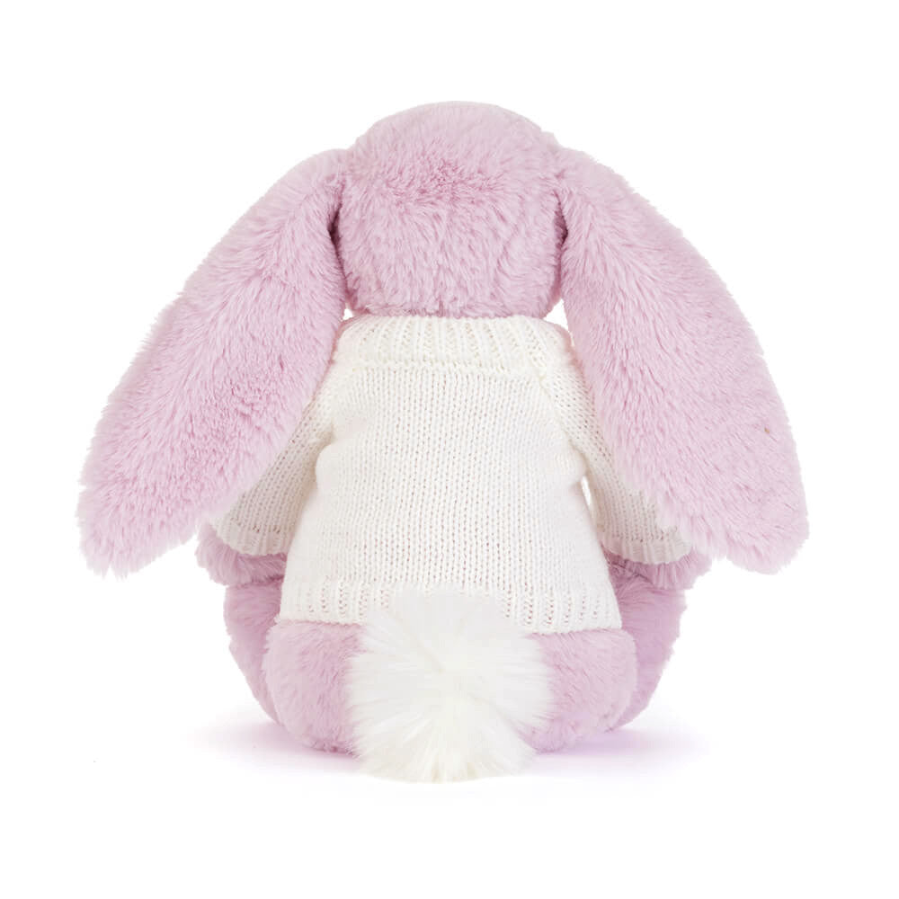 Thistlepop Blossom Luxe Bunny with Personalized Cream Jumper
