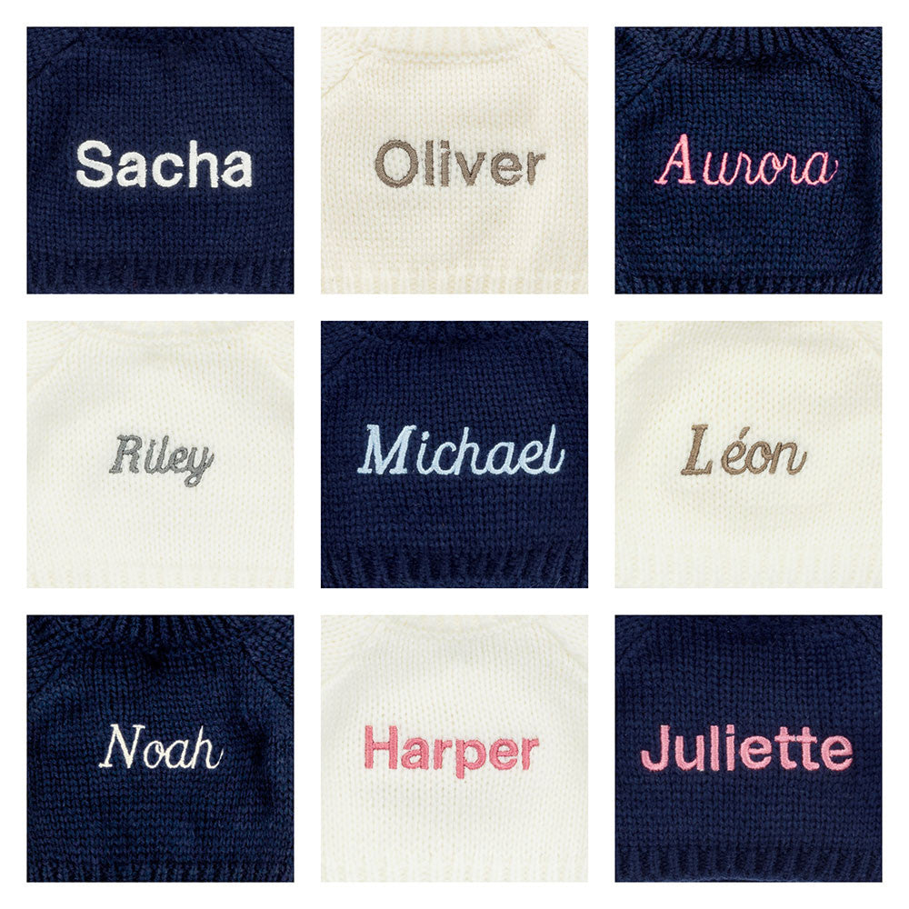 Bashful Luxe Bunny Nimbus with Personalized Cream Jumper