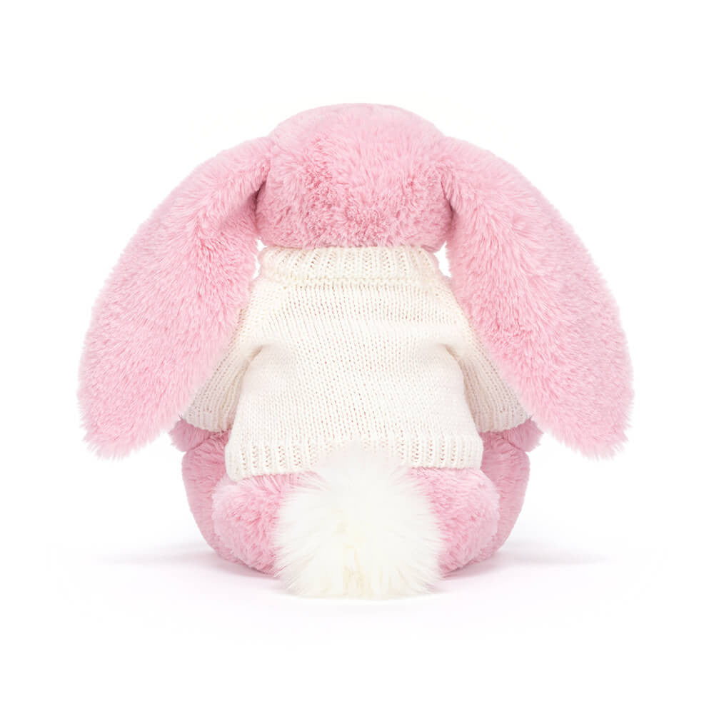 Blushkin Blossom Luxe Bunny with Personalized Cream Jumper