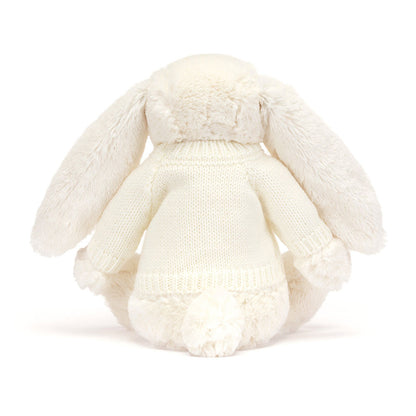 Bashful Twinkle Bunny with Personalized Cream Jumper