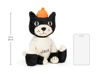 Jellycat Jack with Personalized Cream Jumper