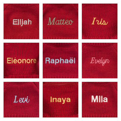 Bashful Luxe Bunny Willow with Personalized Red Jumper