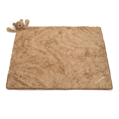 Personalized Bartholomew Bear Blankie