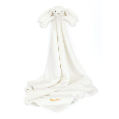 Personalized Bashful Luxe Bunny Luna Blankie