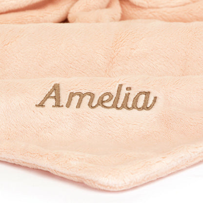 Personalized Bashful Blush Bunny Soother