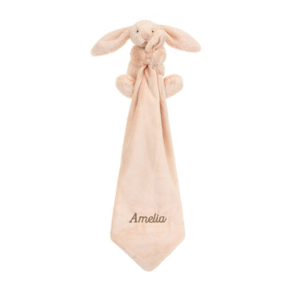 Personalized Bashful Blush Bunny Soother