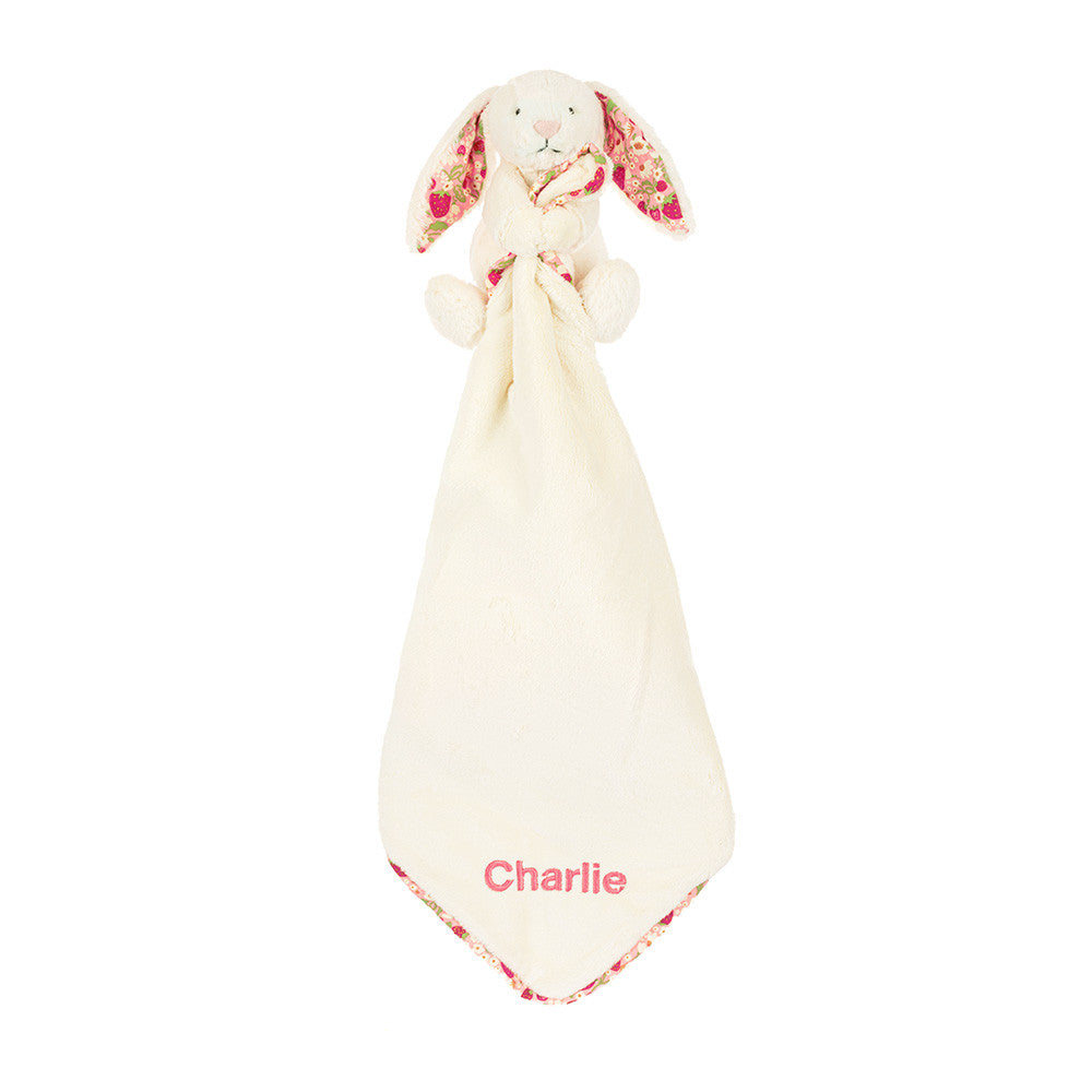 Personalized Blossom Cream Bunny 'Berry' Soother