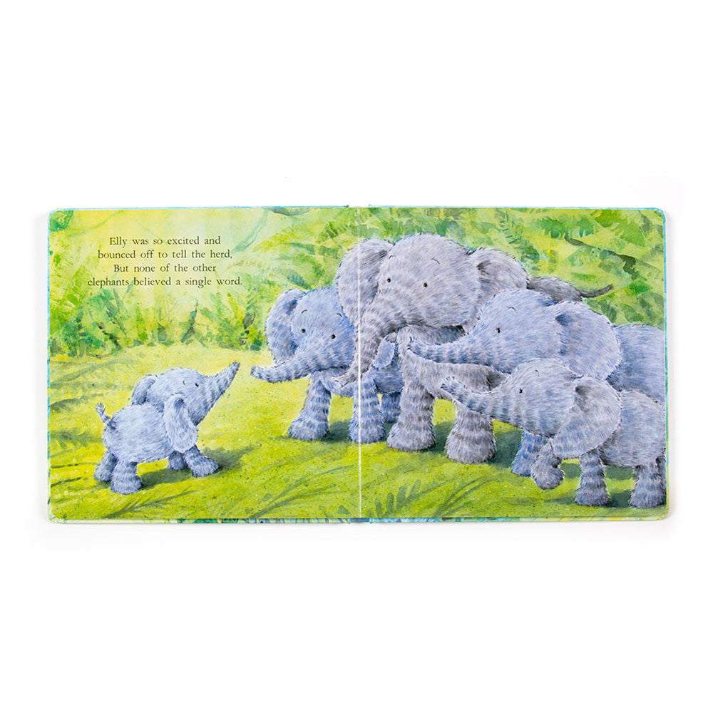 Elephants Can't Fly Book & Fuddlewuddle Elephant Medium
